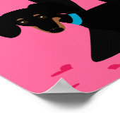 ガールズナイトアウト – Dachshund ポスター (角)