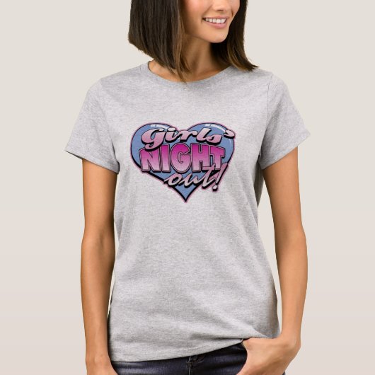 ガールズナイトアウトTシャツ Tシャツ (正面)