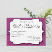 ガールズナイトイン招待状 招待状 (スタンド正面)