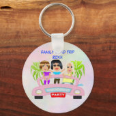 ガールズナイトキーチェーン キーホルダー (正面)