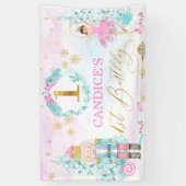 ガールズナツクラッカーランド・オブ・スイーツ1st誕生日 横断幕 (縦)