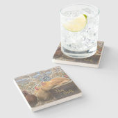 ガールズハッピー ストーンコースター (横)