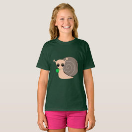 ガールズハネスTAGLESS® Tシャツ – ラッキーカタツムリ+