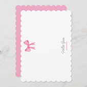 ガールズバウ文房具 サンキューカード (正面/裏面)