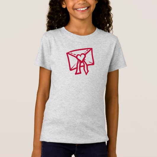 ガールズバスケットボールティー Tシャツ (正面)
