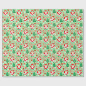 ガールズバスケットボールホリデーギフト ラッピングペーパー (フラット)