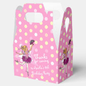 ガールズバレリーナ6thバースデーパーティー感謝していギフトボックス フェイバーボックス (オープン)