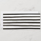 ガールズパリフランスエアラインチケット誕生日 招待状 (裏面)