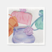 ガールズパーズカラフル紙ナプキンス スタンダードカクテルナプキン (正面)