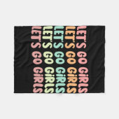 ガールズパーティー ブライズ バチェロレッテパーティー ウェディング フリースブランケット (正面(横))