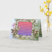 ガールズパーフェクト写真 カード (黄色い花)