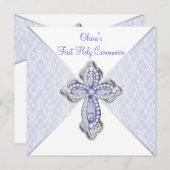 ガールズパープルレース第1聖餐式 招待状 (正面/裏面)