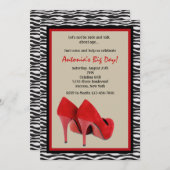 ガールズヒール招待状 招待状 (正面/裏面)