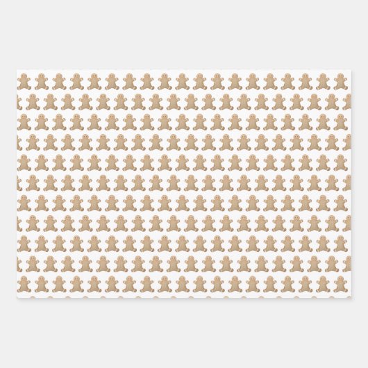 ガールズピンクのクリスマスファミリーのお気に入りの休日 ラッピングペーパーシート (正面3)