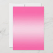 ガールズピンクスティレットキンセアニラバースデーパーティー 招待状 (裏面)