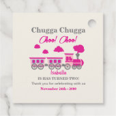 ガールズピンクトレイン2nd誕生日パーティー フェイバータグ (裏面)