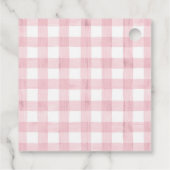 ガールズピンクプレゼントプレゼントラベル フェイバータグ (裏面)