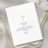 ガールズピンクボウモダンバプティスゲストブック ノートブック