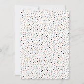 ガールズピンクマジカルプリンセス城誕生日 招待状 (裏面)