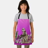 ガールズピンクメルカト、フルプリントエプロン エプロン (インサイチュ)