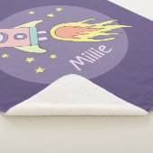 ガールズピンクロケット船宇宙銀河系と名前 シェルパブランケット (3/4)