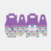 ガールズピーコックバースデーパーティードゲーブル フェイバーボックス (折り畳みなし)