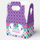 ガールズピーコックバースデーパーティードゲーブル フェイバーボックス (オープン)