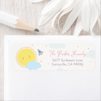 ガールズファーストのまわりにトリップザサン差出人住所 ラベル