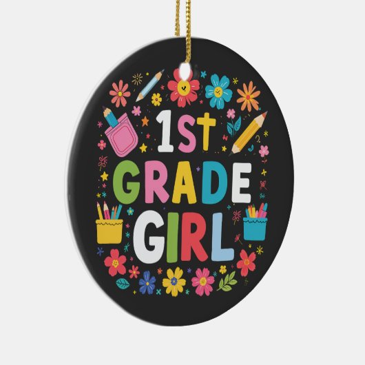 ガールズファーストグレードガールファーストグレード新学期 セラミックオーナメント (右)