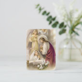 ガールズファースト聖餐式祈りの言葉カード 名刺 (スタンド正面)