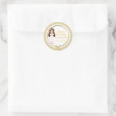 ガールズファースト聖餐式金ゴールド宝石 ラウンドシール (バッグ)