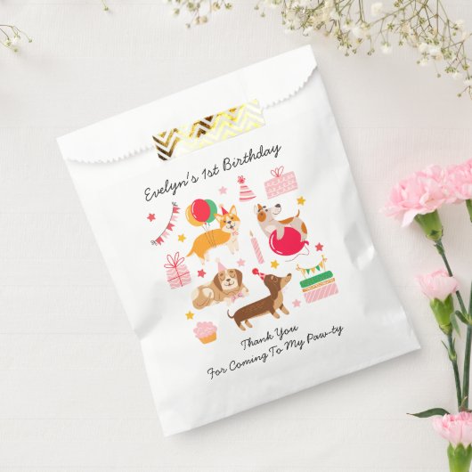 ガールズファースト誕生日レッツポーティフェイバーバッグ フェイバーバッグ (封をした状態)