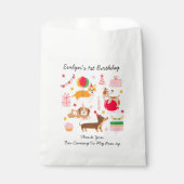 ガールズファースト誕生日レッツポーティフェイバーバッグ フェイバーバッグ (正面)