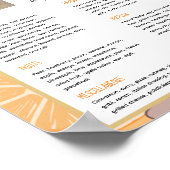 ガールズファースト100フーズベビー離乳ポスター ポスター (角)