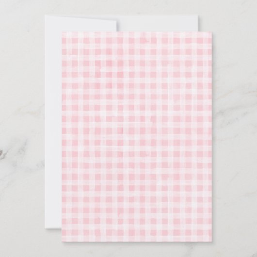 ガールズファームバースデーパーティ招待状 招待状 (裏面)