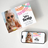 ガールズフィエスタフォト誕生日招待状 招待状