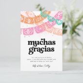 ガールズフィエスタ誕生日サンキューカード サンキューカード (スタンド正面)