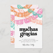 ガールズフィエスタ誕生日サンキューカード サンキューカード (正面/裏面)