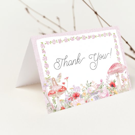 ガールズフェアリーガーデンマジカルサンキュー サンキューカード