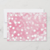 ガールズフェアリープリンセスバースデーパーティー 招待状 (裏面)