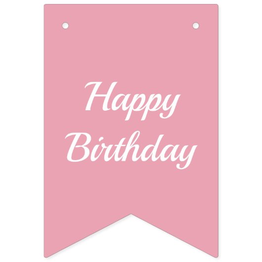 ガールズフェアリーマッシュルームハウスリボンツインズ誕生日 バンティングフラッグ (第1の旗)