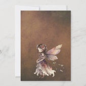 ガールズフェアリー5thバースデーパーティー 招待状 (裏面)