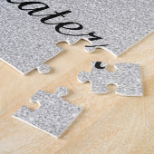 ガールズフェイクグリッターアイススケートで滑る/姿スケートで滑る ジグソーパズル (側面)