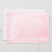 ガールズフォトワンイヤー誕生日コアラベア 招待状 (裏面)