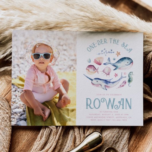 ガールズフォトワンダーザシー誕生日招待状 招待状