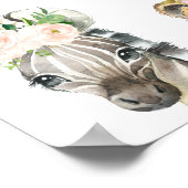 ガールズフローラブロージサファリ誕生日へようこそ ポスター (角)