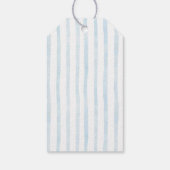 ガールズブルーお洒落レモンアマルフィ誕生日お気に入り ギフトタグ (裏面)