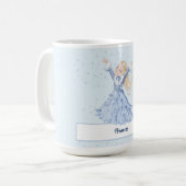 ガールズプリンセスエンチャントスノーフレーク コーヒーマグカップ (正面左)