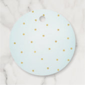 ガールズプールパーティー誕生日サンキュー フェイバータグ (裏面)