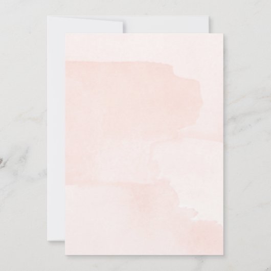 ガールズベビーキリンベビーシャワー招待状 招待状 (裏面)